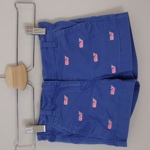 Girls Vineyard Vines Whale Shorts Sz 5